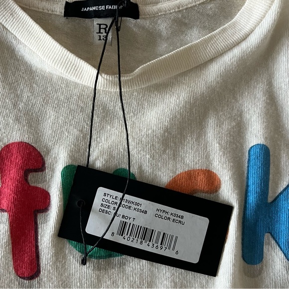 R13 FU Tee - Picture 4 of 7